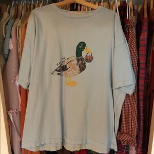 FREE PEOPLE WE THE FREE FARM FRIENDS MALLARD TEE🦆